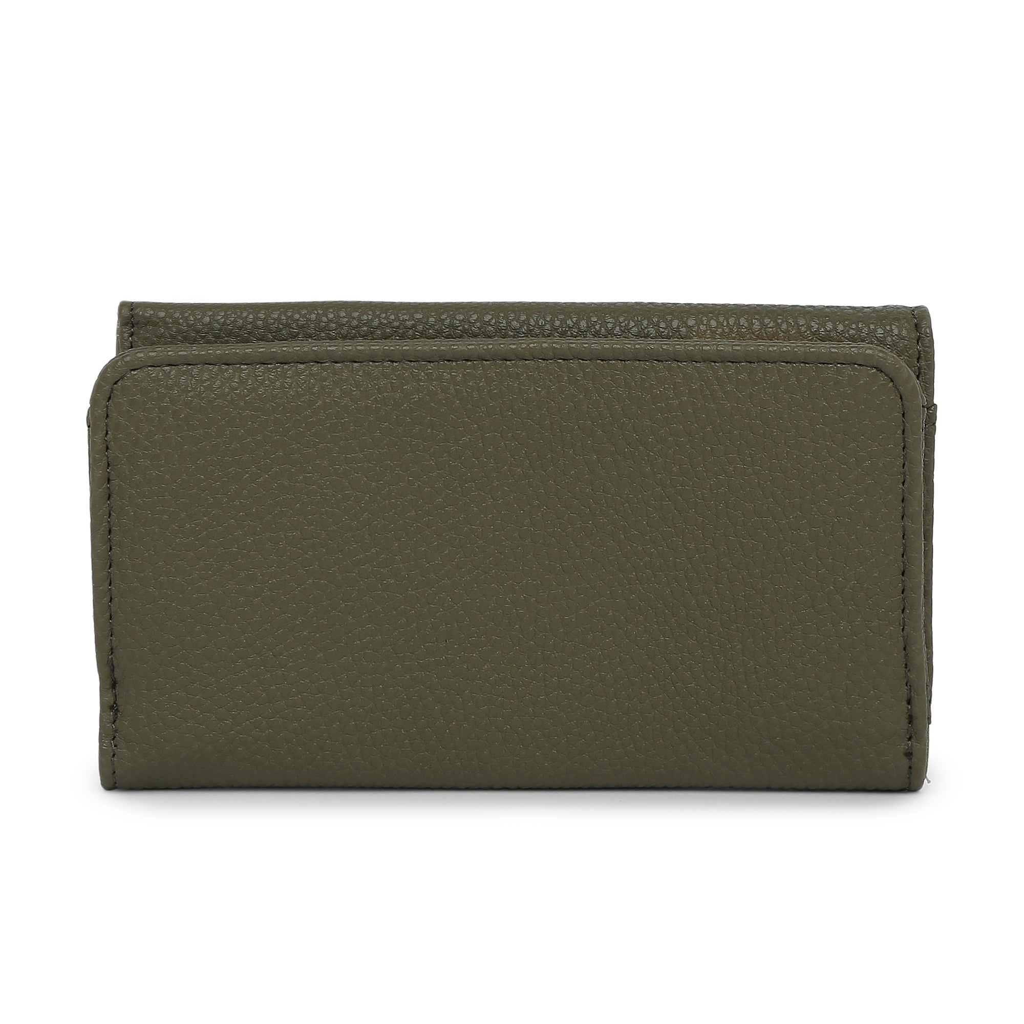 Accessorize London Women's Faux Leather Britney Bee Wallet - Olive