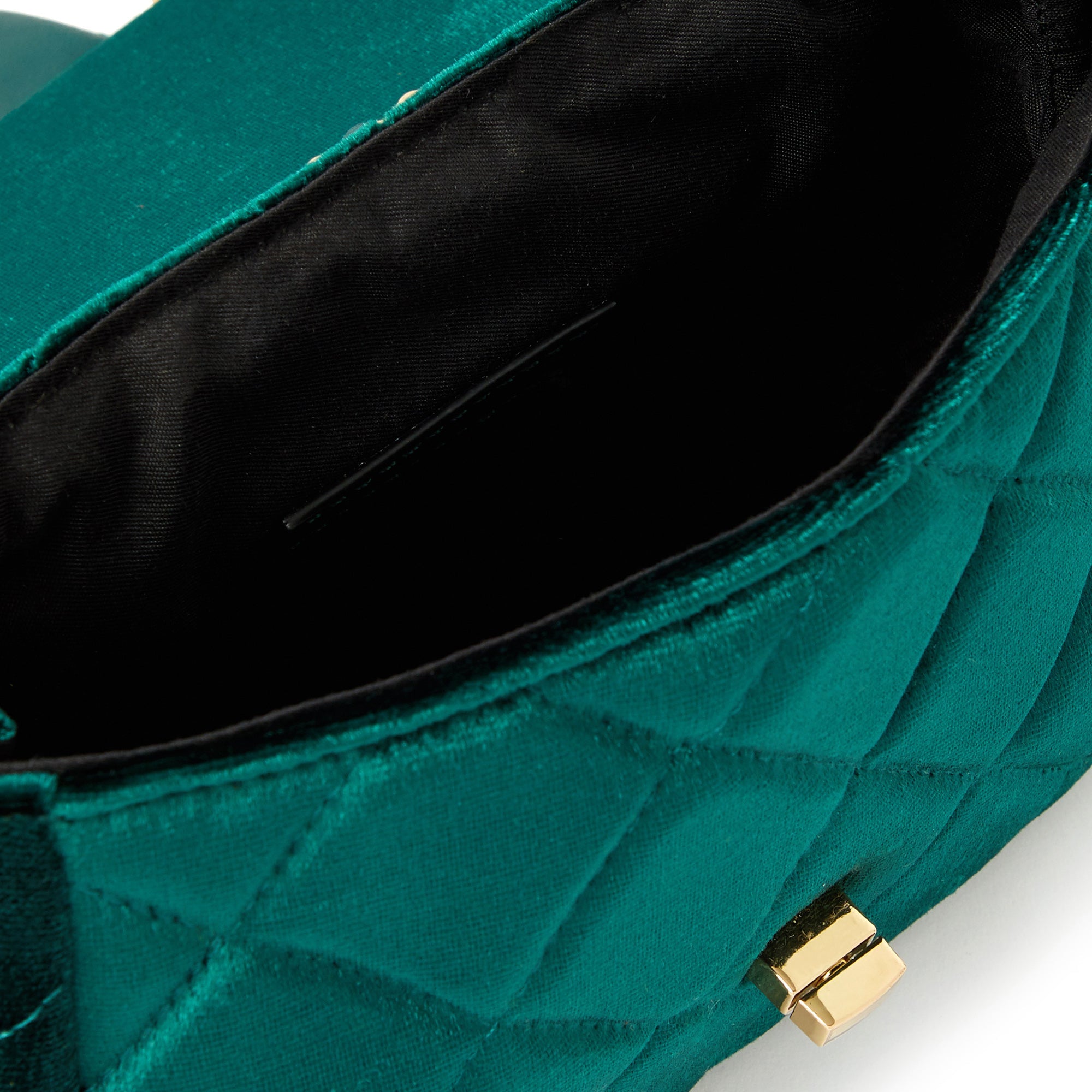 Accessorize London Women's Faux Leather Lucy Velvet XBody