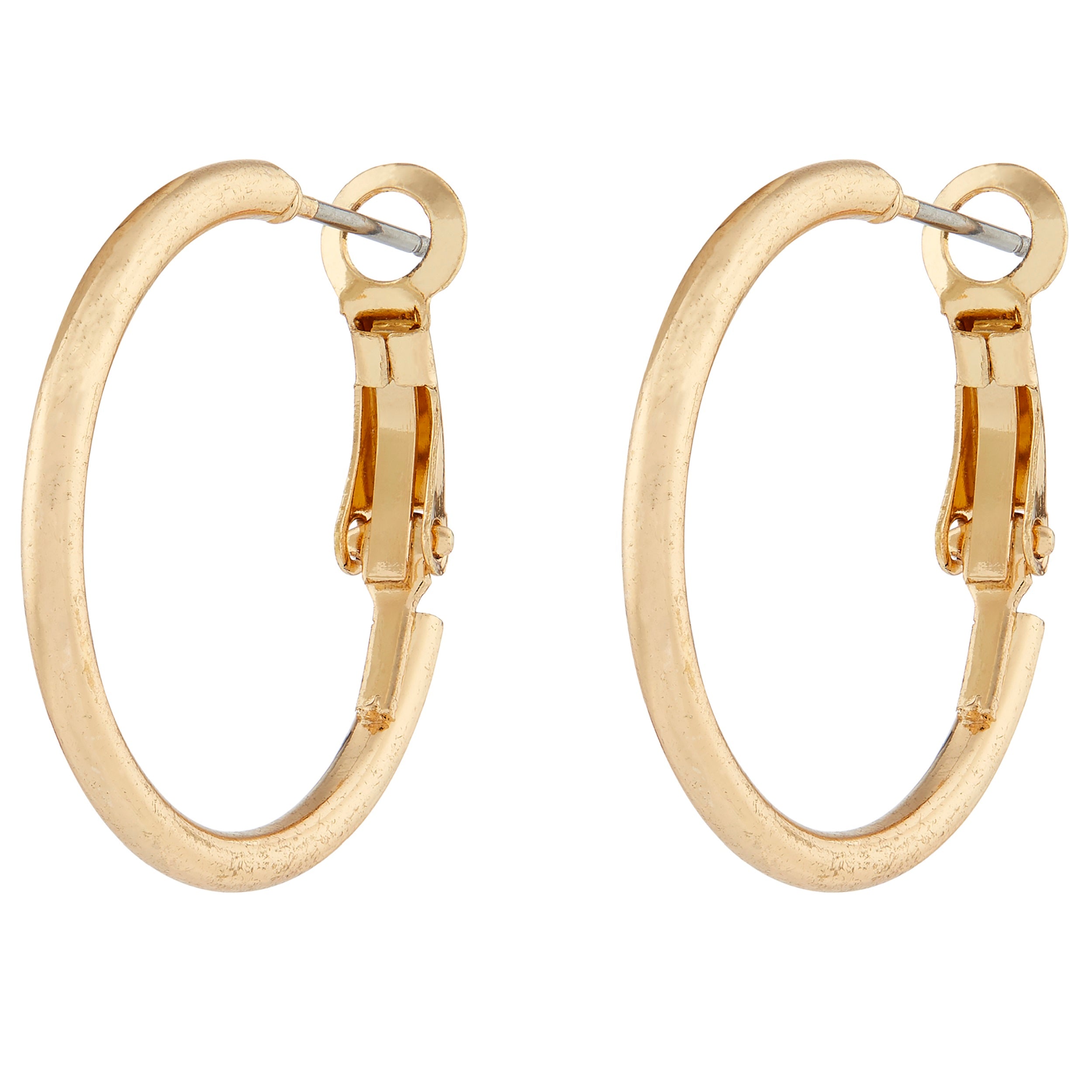 Accessorize London Women's Small Simple Hoop Earrings