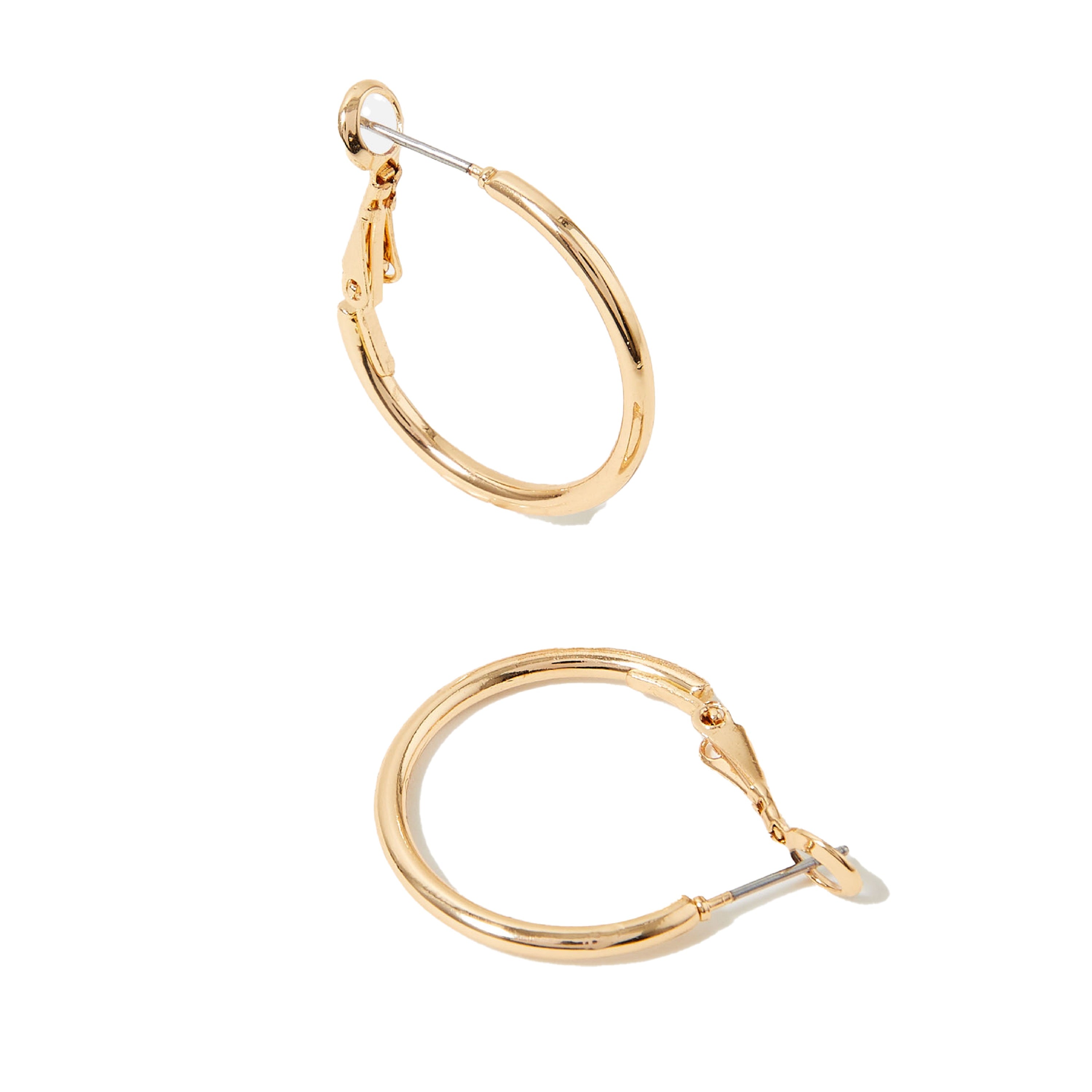 Accessorize London Women's Small Simple Hoop Earrings