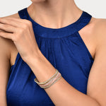 Accessorize London Women'S Pack Of 7 Faith Sparkle Stretch Bracelet