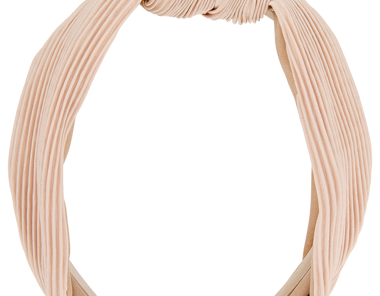 Accessorize London Women's Wide Pleated Knot Alice Band