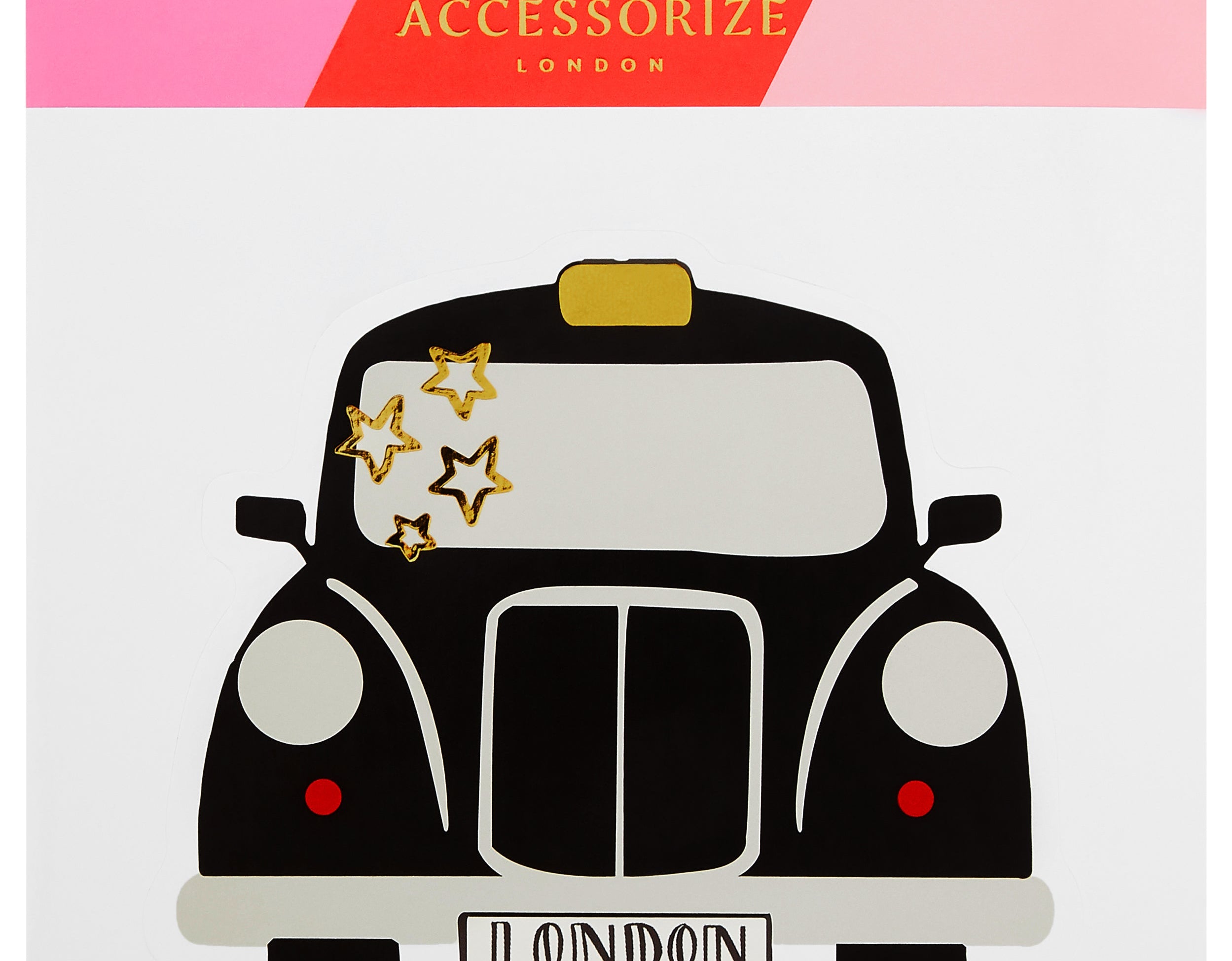 Accessorize London London Taxi Luggage Sticker