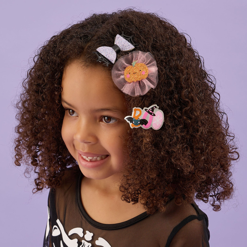 Kids Halloween Hair Clips Set of 3