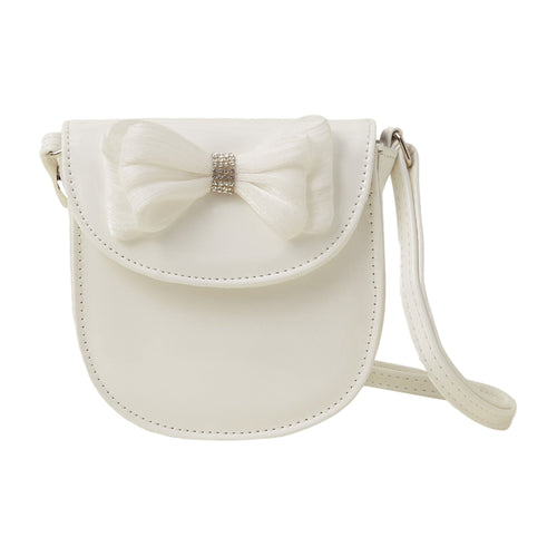 Accessorize London Patent Bow Bag