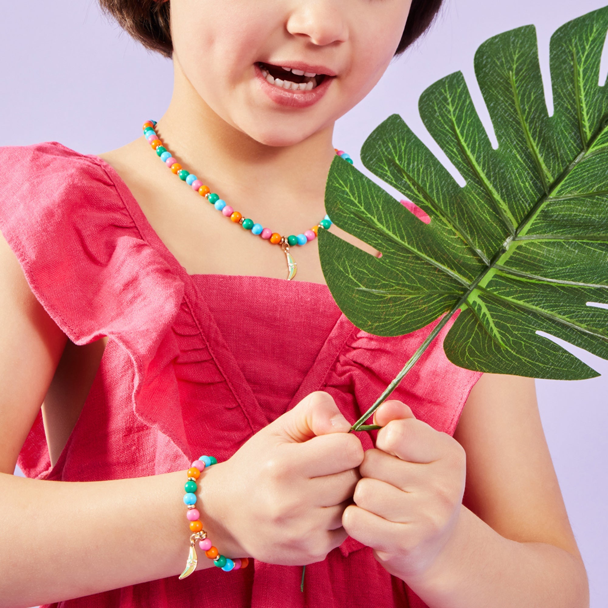 Banana Jewellery Set of bracelet and Necklace