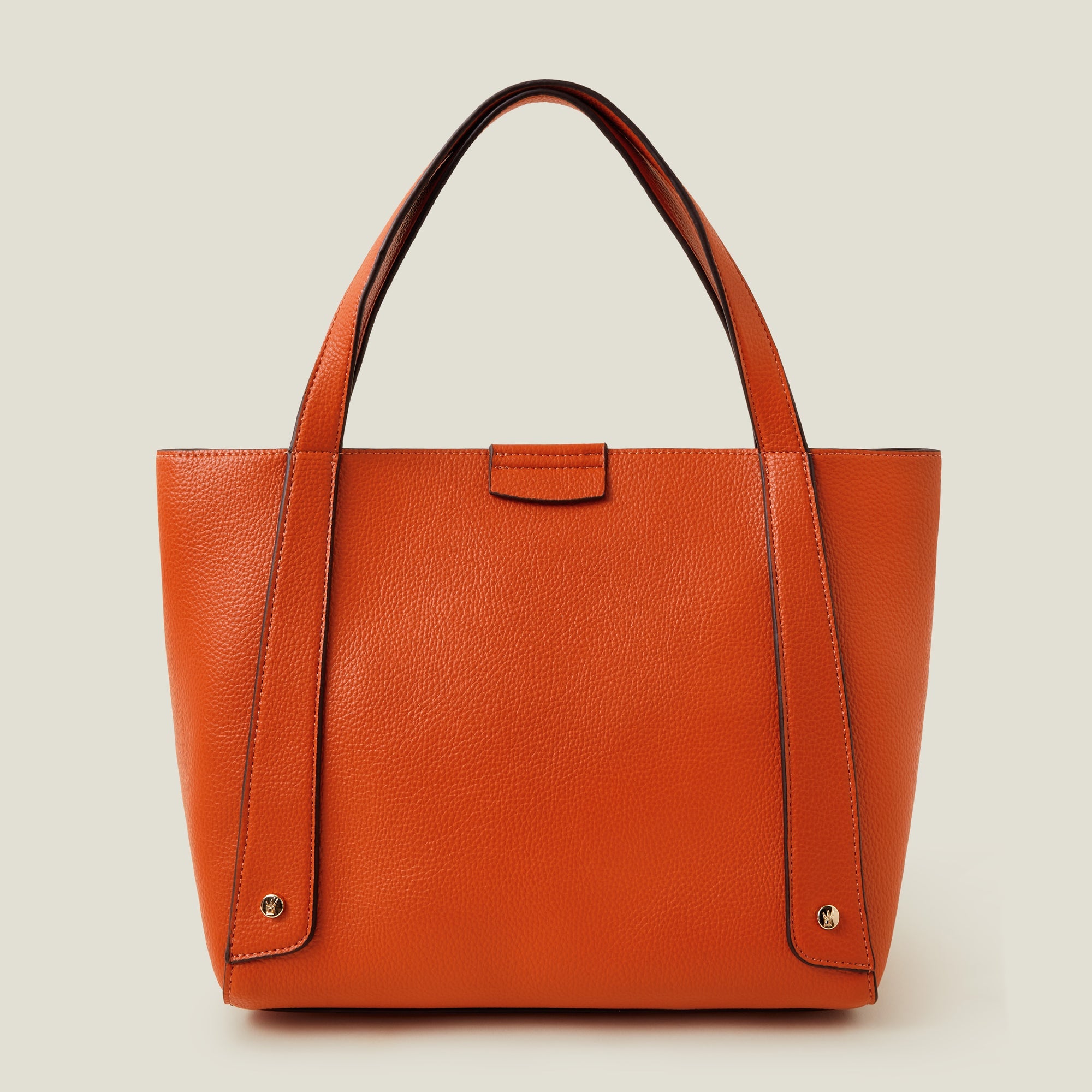 Orange Evie Medium Handheld Bag