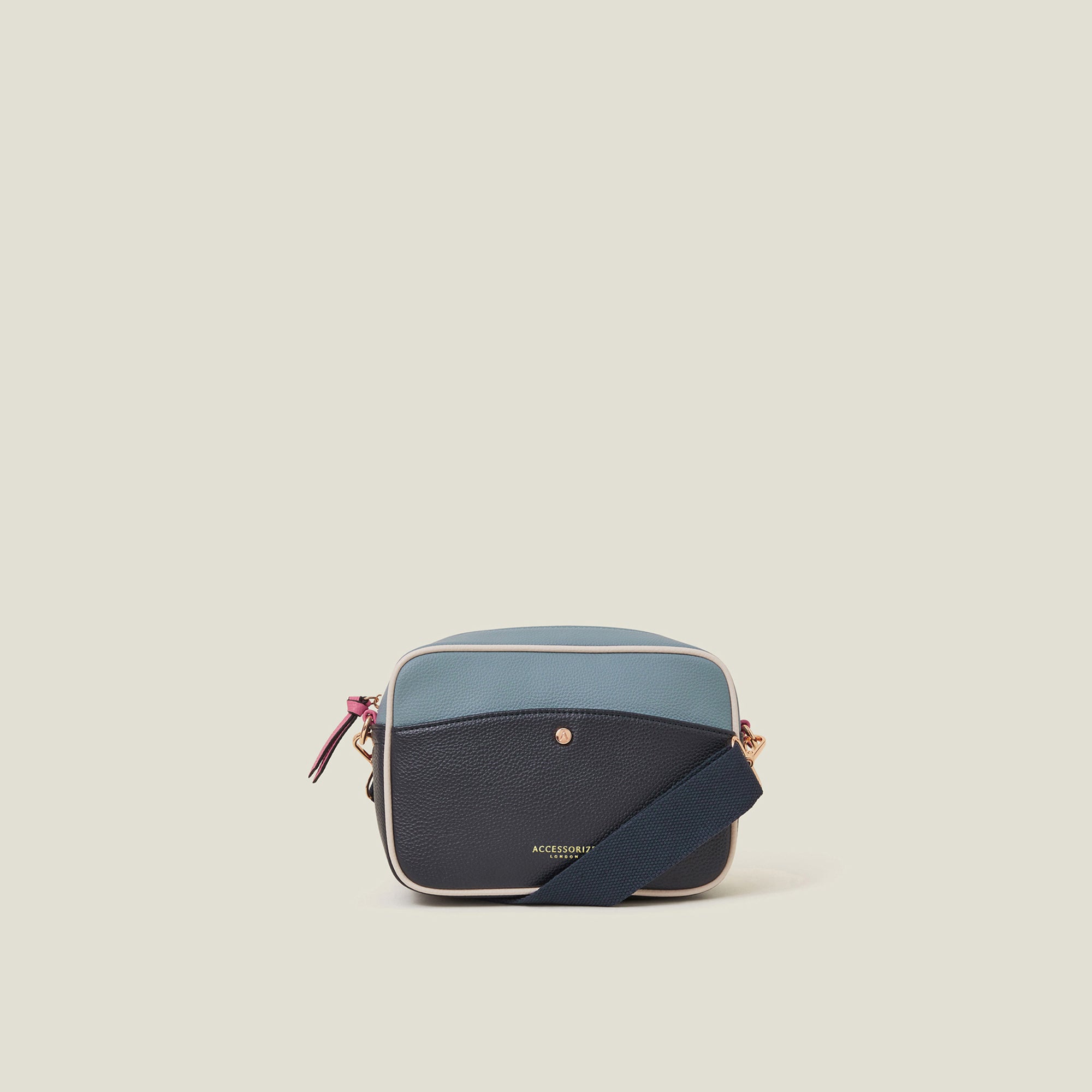 Navy Blue Backpack With 12 Laptop Sleeve