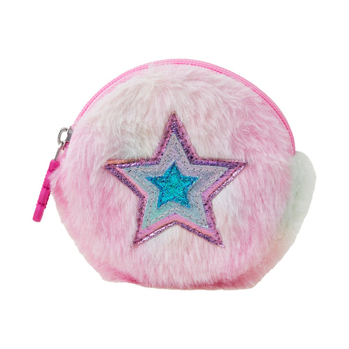 Accessorize London Girls Star Faux Fur Purse