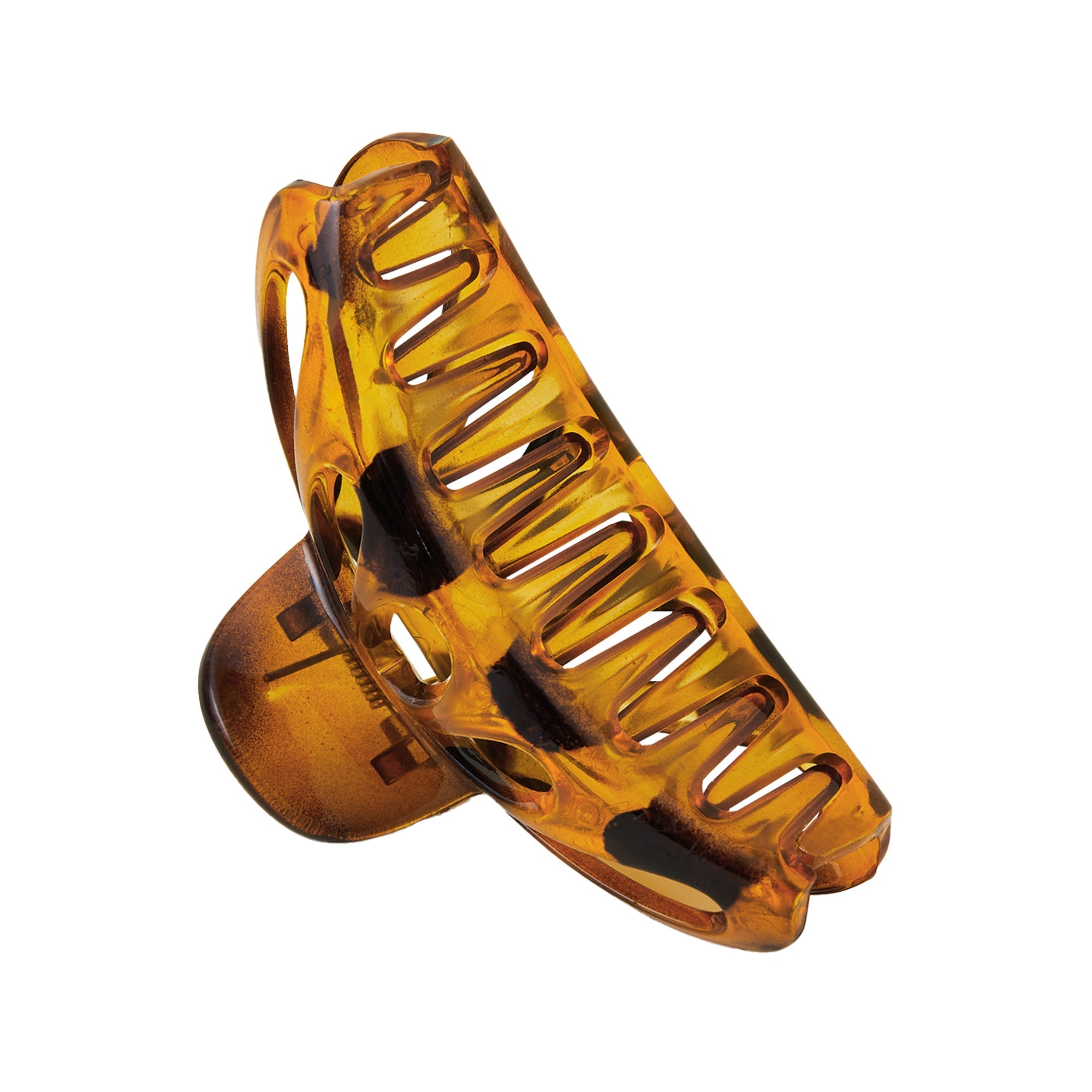 Accessorize London Brown Women Large Claw Clip