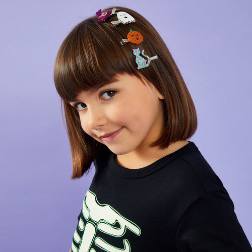 Halloween Salon Hair Clips Set of 4