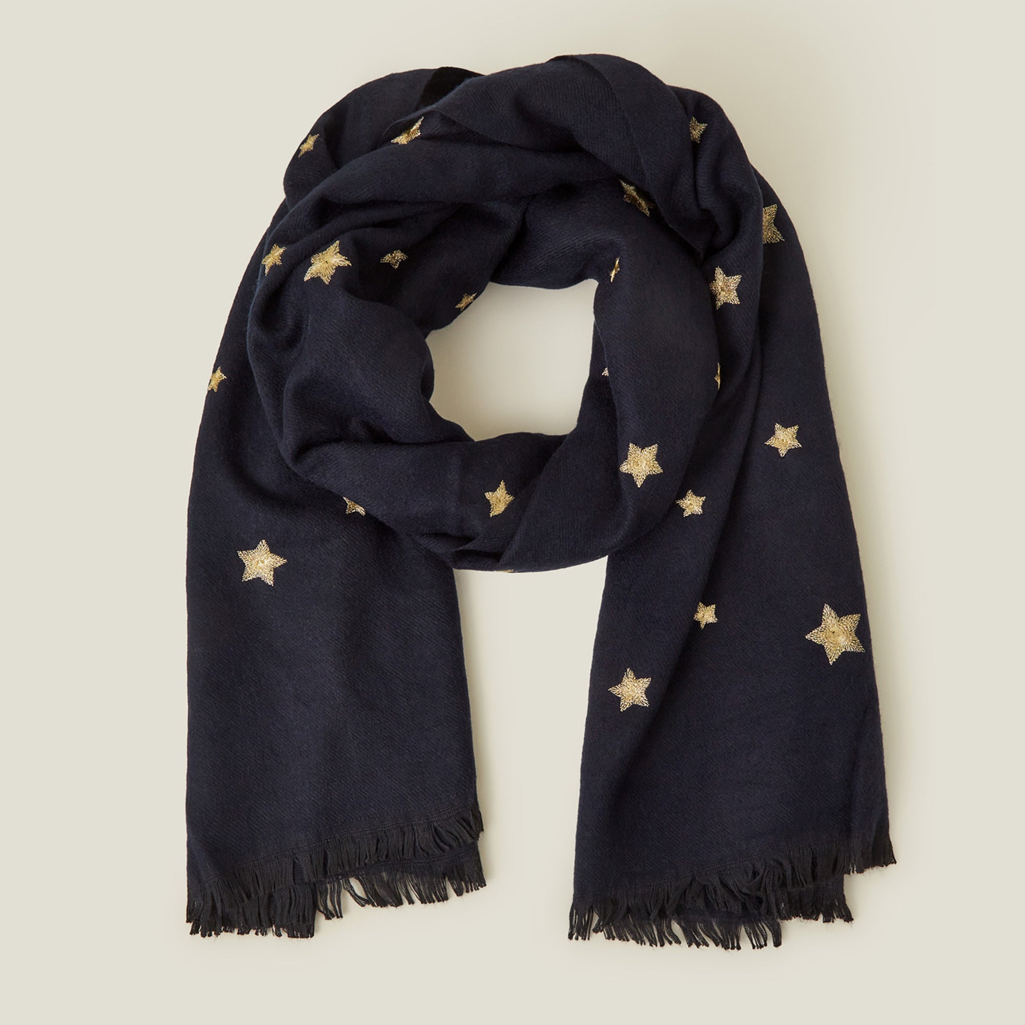 Star Embroidered Blanket Scarf Accessorize India