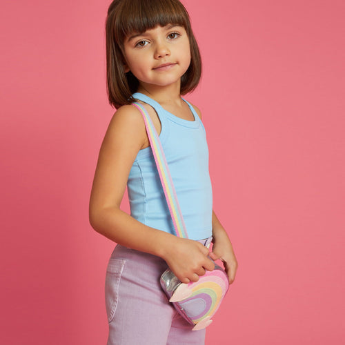 Multi Rainbow Sling Bag