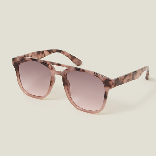 Ombré Tortoiseshell Aviator Sunglasses