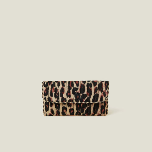 Blake Quilted Leopard Print Soft Sunglasses Case