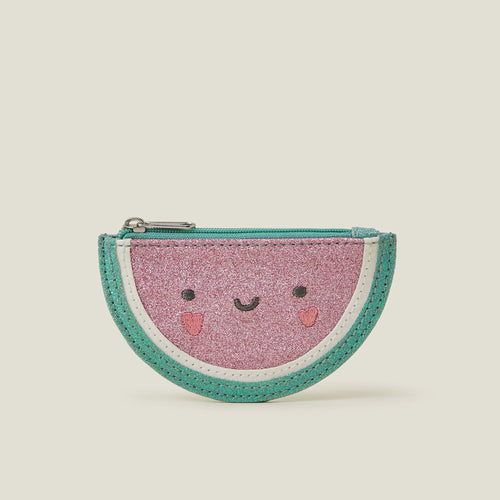 Multi Glitter Watermelon Purse