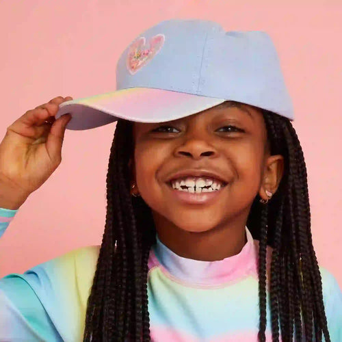 Girls Shake Glitter Cap Multi