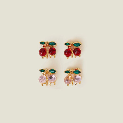 Gem Cherry Claw Clip Set of 4