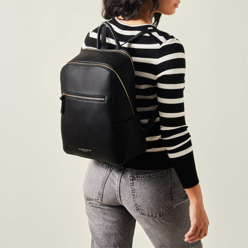 Black Smart Zip Around Backpack
