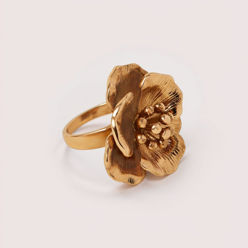 Statement Flower Ring-Medium