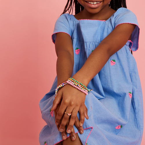 Fruit Stretch Bracelets Pack Of 10