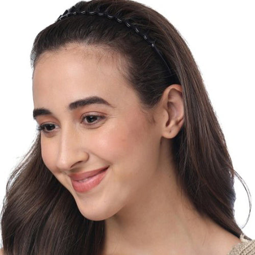 Black Teeth Comb Headband