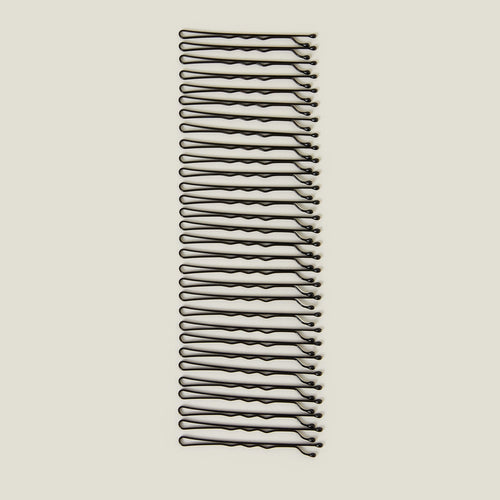 Black Metal Hair Grips Set Of 30