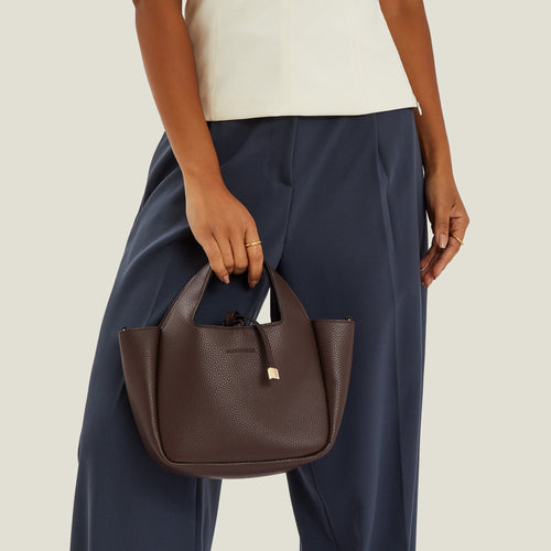 Brown Molly Handheld Sling Bag