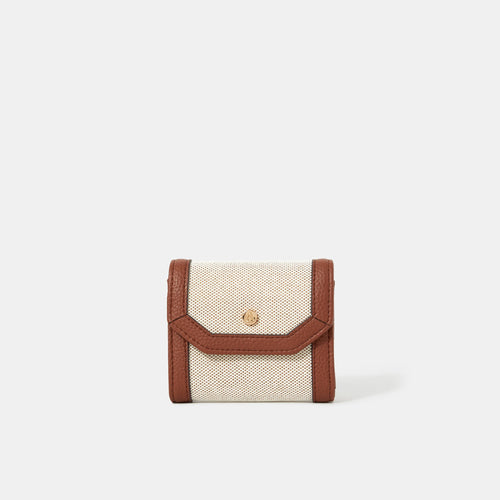 Natural Square Woven Purse