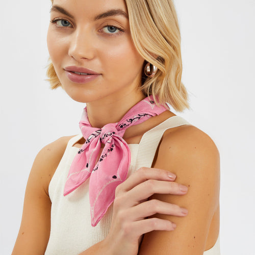Square Paisley Bandana Scarf