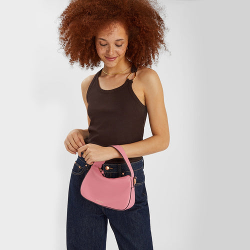 Pink Curved Handheld