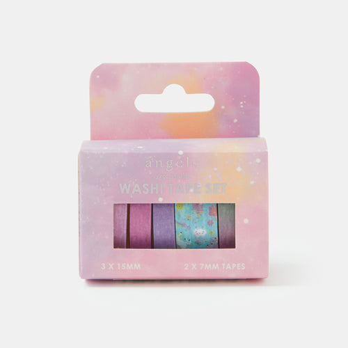 Pack of 3 Girls Unicorn & Rainbow Washi Tape Set