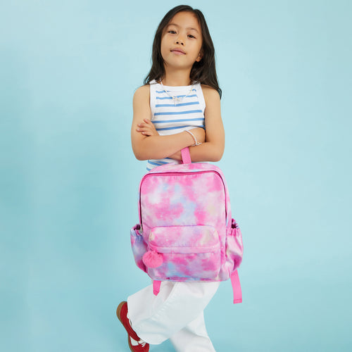 Girls Galaxy Print Backpack