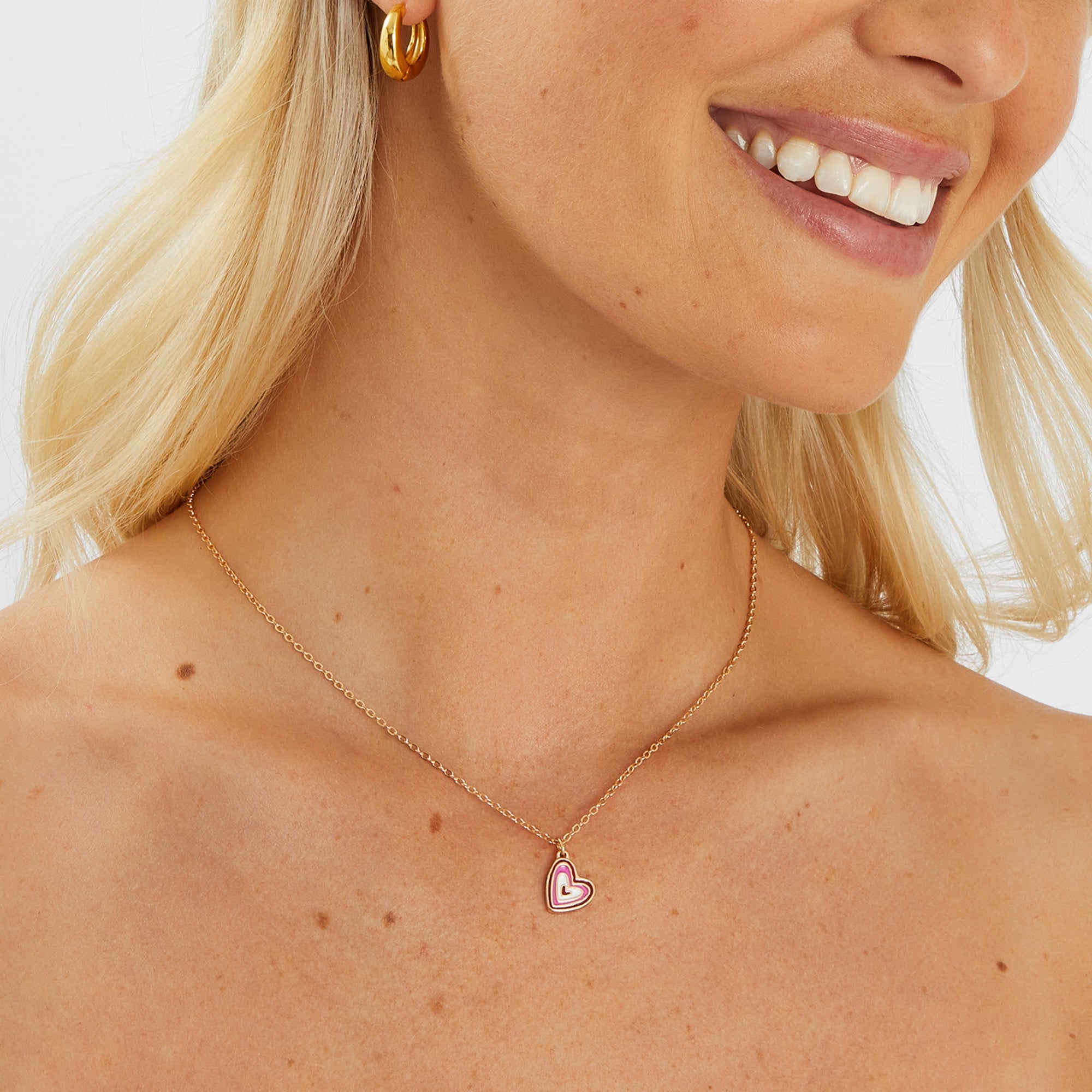 Smile Pendant Necklace