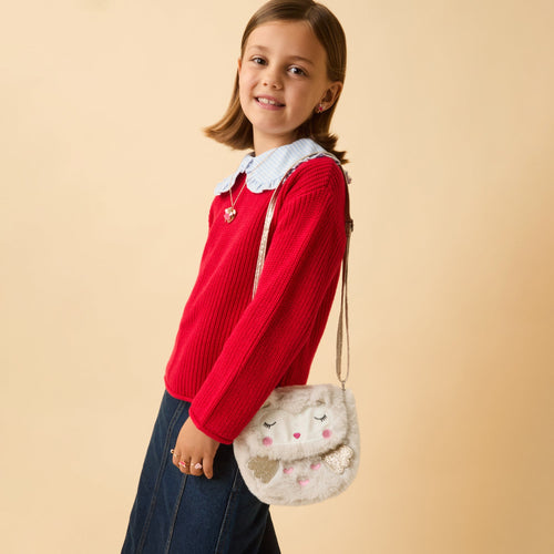 Kids Girls Owl Crossbody Bag