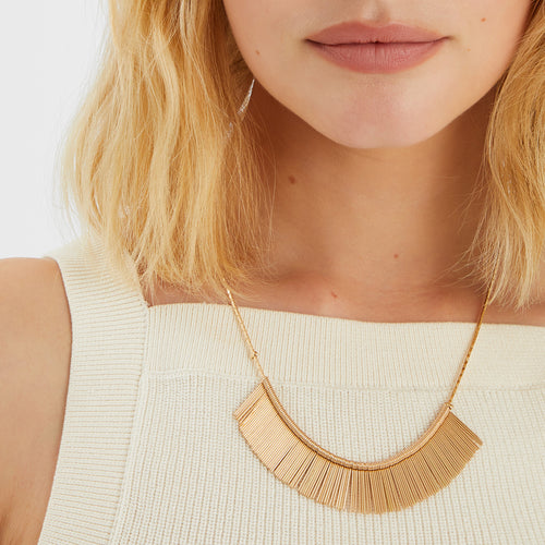 Fan Collar Necklace