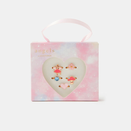 Kids Fairy Ring Set Of 5