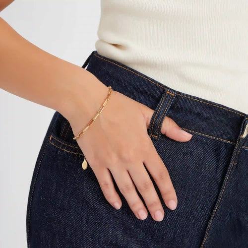 Paperclip Chain Bracelet