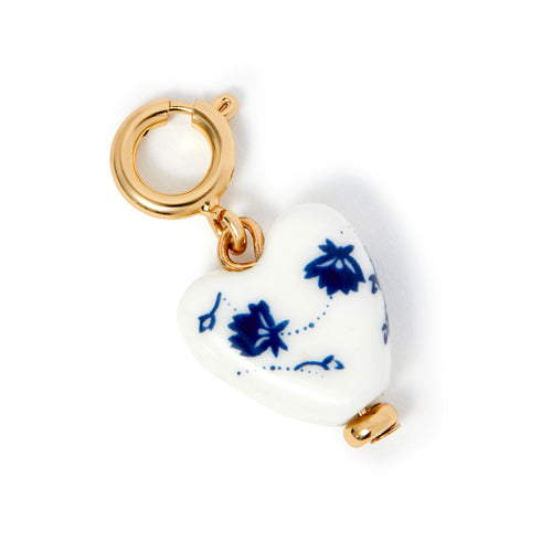 Floral Heart Jewellery Charm Pendant