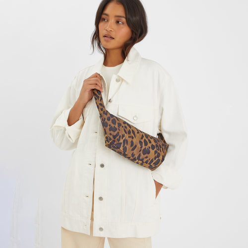 Animal Print Sling Sling Bag