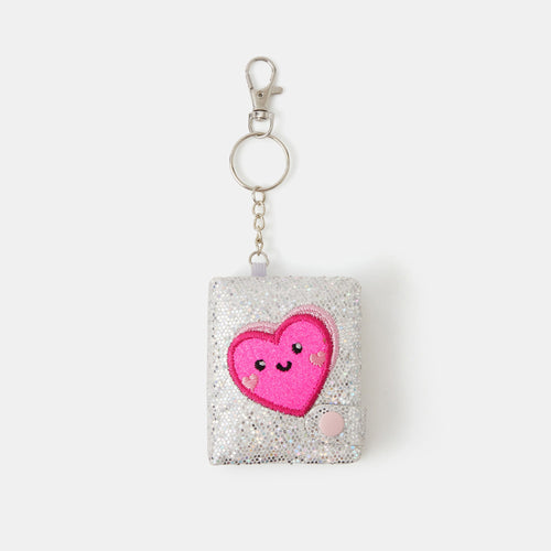 Kids Heart Keychain Notebook