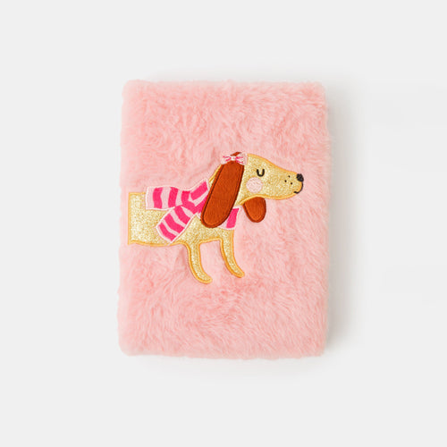 Kids Fluffy Dog A5 Notebook