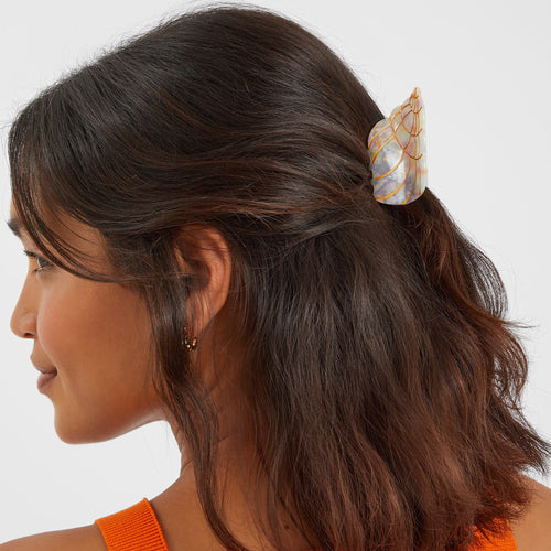 Conch Hair Claw Clip