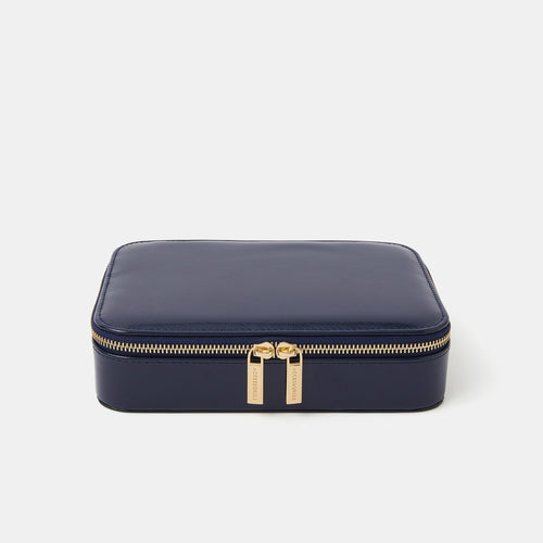 Navy Blue Large Jewellery Box