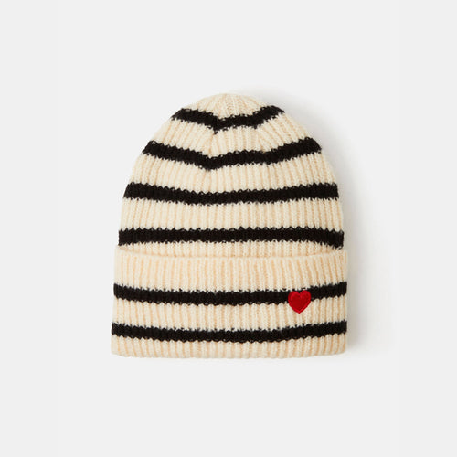 Striped Beanie Hat