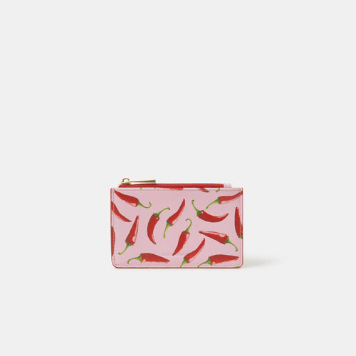Chilli Print Card Holder