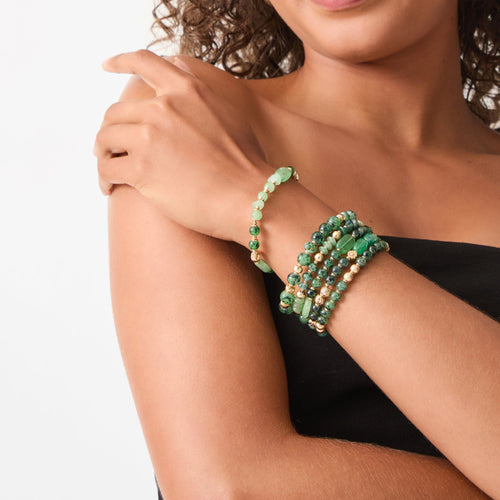 Accessorize London Women's Bead Stretch Bracelet Multipack