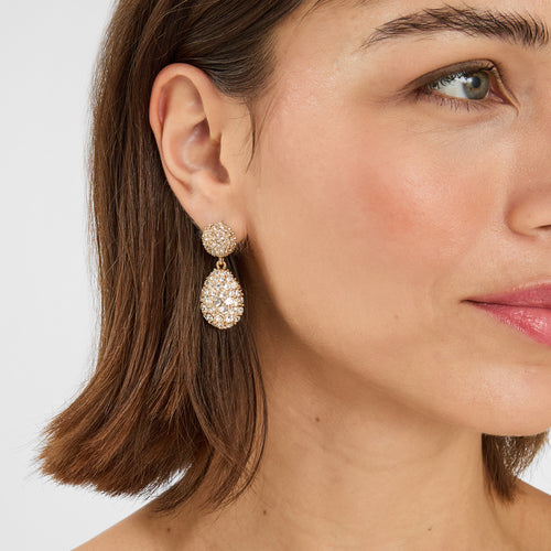 Double Drop Sparkle Earrings