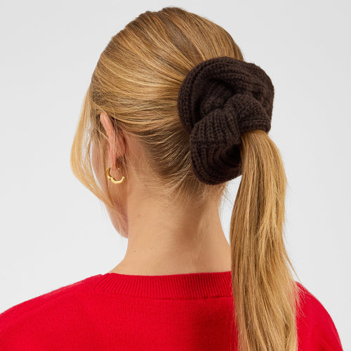 Chunky Knit Hair Scrunchie