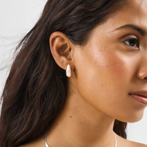 3-Pack Mini Chunky Teardrop Earrings